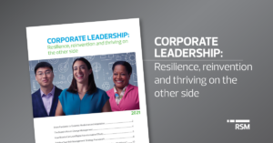 Corporate leadership: Resilience and reinvention